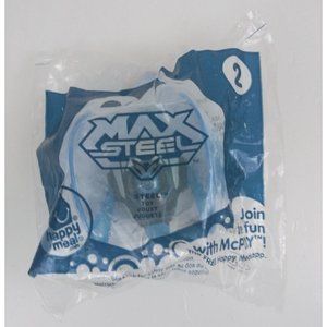 New Max Steel #2 Steel McDonald's Toy Sealed